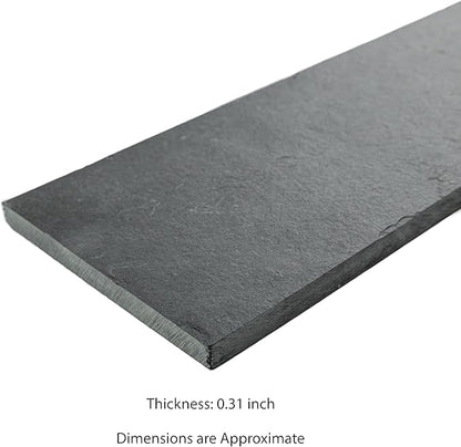 MSI Montauk Black 4 inch x 12 inch Gauged Slate Subway Tile for Kitchen Backsplash, Floor Tile, Wall Tile for Bathroom, Shower Wall Tile,