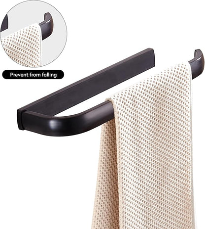 WINCASE Bronze Towel Holder, Bathroom Hand Towel Ring, Oil Rubbed Towel Rack Hanger Wall Mounted Bath Accessories Hardware ORB