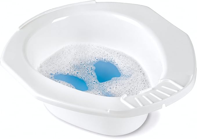 Homecraft Portable Bidet Toilet Attachment Seat, Men and Women Intimate Hygienic Washing, Non Electric Toilet Bowl, Standard Size