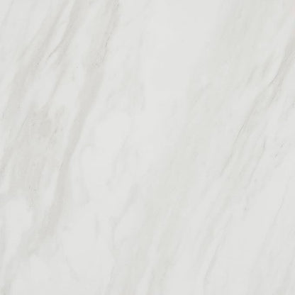Daltile Perpetuo 12" X 12" Porcelain Marble Look Floor & Wall Tile in Polished Timeless White (13 pieces per carton) (12.22 sqft per carton)