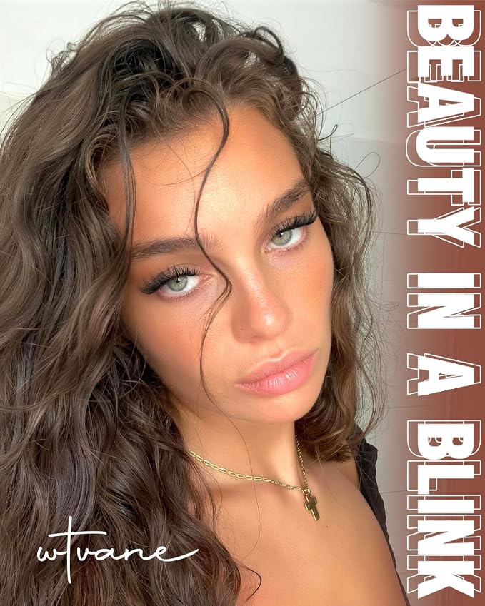 Wispy Lash Clusters Spider Eyelash Clusters 10-16mm Natural Cluster Eyelash Extensions Fluffy DD Curl Individual Lashes Clusters Breeze Eyelashes Cluster with Soft Clear Band Kim K Lash Style