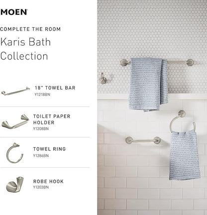 Moen Findlay Spot Resist Brushed Nickel Widespread Bathroom Faucet, 2-Handle Setup with Valve Included, 84517SRN