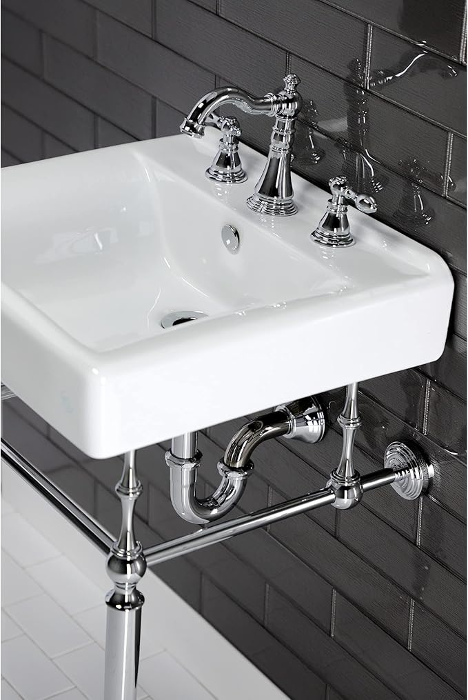 Kingston Brass FSC1976ACL American Classic Widespread Lavatory Faucet, 5-5/16" Spout Reach, Naples Bronze