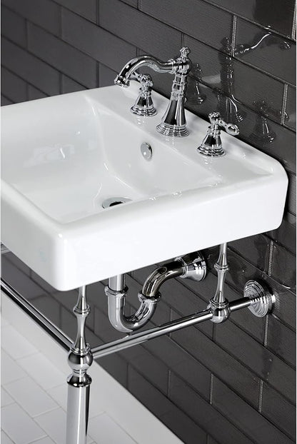 Kingston Brass FSC1976ACL American Classic Widespread Lavatory Faucet, 5-5/16" Spout Reach, Naples Bronze