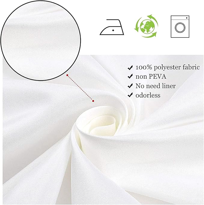 Black and Tan Geometric Shower Curtain with Hooks, Grey and White Abstract Striped on White Fabric Shower Curtain for Bathroom Decor Modern Minimalist Shower Curtain Set,78L X 72W inches