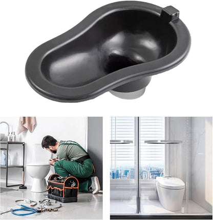 Portable Toilet Squatting Toilet Emergency Toilet Temporary Toilet for Easy Assembly Pp Body Lightweight Design Suitable for Construction Sites Adults