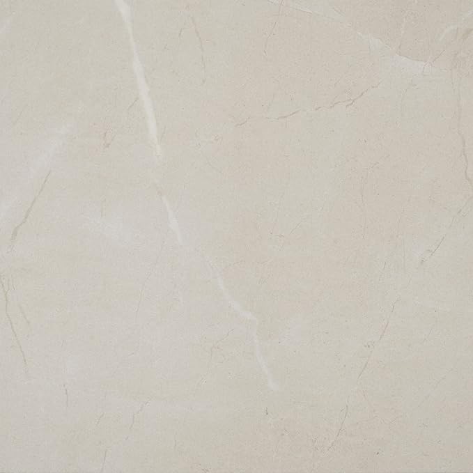 Daltile Perpetuo 24" X 24" Porcelain Marble Look Floor Tile in Polished Elegant Beige (4 pieces per carton) (15.20 sqft per carton)
