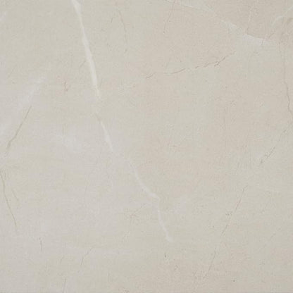 Daltile Perpetuo 24" X 24" Porcelain Marble Look Floor Tile in Polished Elegant Beige (4 pieces per carton) (15.20 sqft per carton)