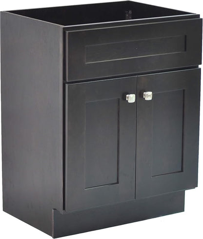 Design House Brookings Bathroom Vanity, 24", Espresso | Adjustable Hinges, Freestanding, Contemporary/Modern, Wood, Bath, 586966