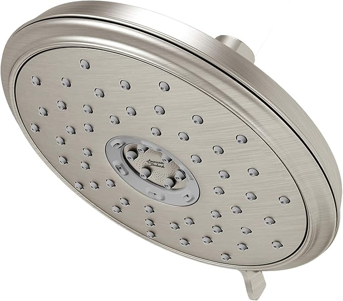 American Standard 9138073.013 Spectra Plus Fixed Traditional Water-Saving Shower Head-1.8 GPM, Polished Nickel PVD