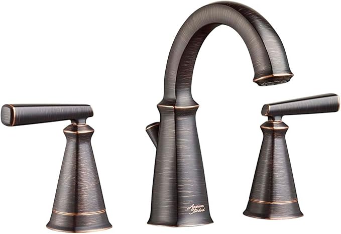 American Standard 7018801.278 Edgemere 8-Inch Widespread 2-Handle Bathroom Faucet, Brass, Legacy Bronze