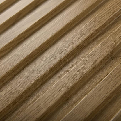 Art3d 3D Fluted Textured Slat Wall Panels, 19.7 x 19.7 in, 12-Pack, Walnut | PVC, Waterproof, Scratch Proof, Wipeable, Break-Proof, Ideal for Home, Office and Commercial Spaces