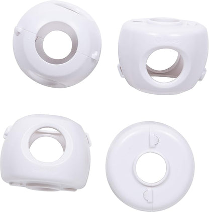 Safety 1st Parent Grip Door Knob Covers, White, One Size (HS3260600), Packaging May Vary (Pack of 8)