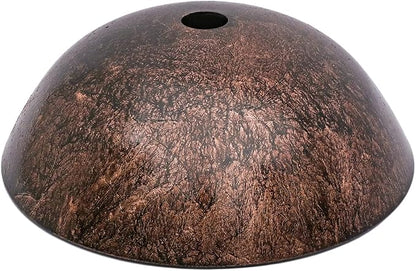 Sarlai Round Vessel Sink Tempered Glass Bathroom Vessel Sink with Faucet and Pop-up Drain Combo 16-1/2 x 16-1/2 Inch Brown Countertop Bathroom Sink Basin