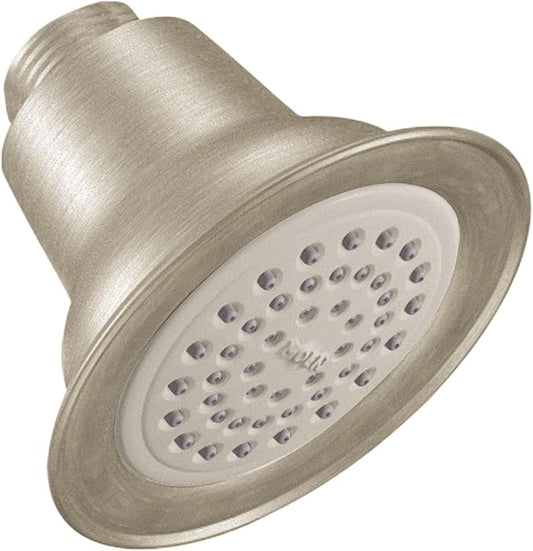 Moen 6303EPBN 3.5-Inch Single Function Eco-Performance Shower Head, Brushed Nickel