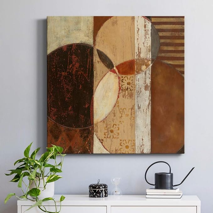Renditions Gallery Relax and Soak Wall Art, Premium Gallery Wrapped Canvas Decor, Ready to Hang, 32 in H x 32 in W, Made in America Print
