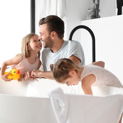 Filtered Shower Head for Hard Water: High Pressure Rainfall Showerhead for Low Water Flow - 7 Spray Modes Anti-Clog Nozzles & Tool-Free Install for Bathroom