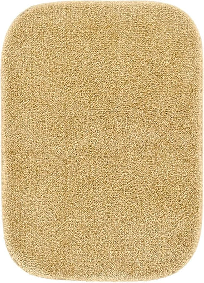 Garland Rug Traditional Nylon Washable Linen 3 Piece Set - Lid, Contour, Bath Rug - Soft, Absorbent, and Stylish for Your Bathroom