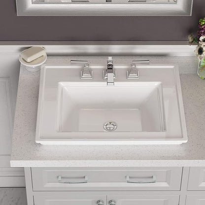 American Standard 1203008.020 Town Square S Countertop Sink, 8-inch Centers, White