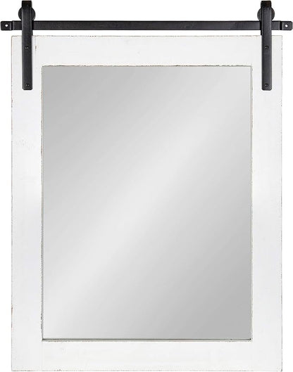 Kate and Laurel Cates Farmhouse Wall Mirror