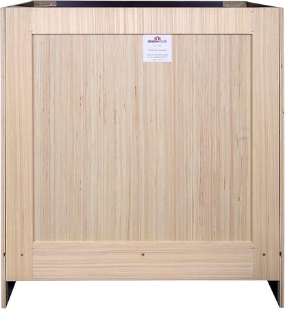 Design House Brookings Bathroom Vanity, 30", Espresso | Adjustable Hinges, Freestanding, Contemporary/Modern, Wood, Bath, 586982