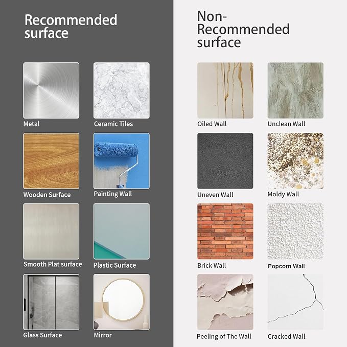 URCOLOR 10-Sheet Peel and Stick Backsplash Tile for Kitchen - 12”×12” Stick on Wall Tile for Bathroom, Black