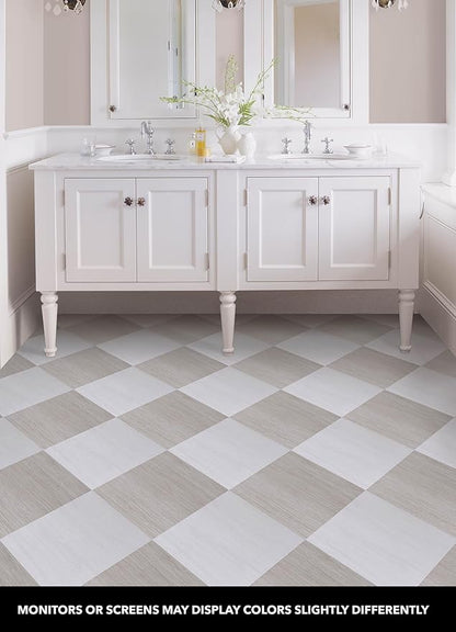 FloorPops 12-in by 12-in Kingsley Natural Peel and Stick Floor Tiles, FP5060