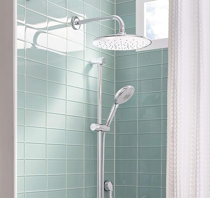 American Standard 9038001.243 Spectra Single Function Rain Showerhead, Matte Black