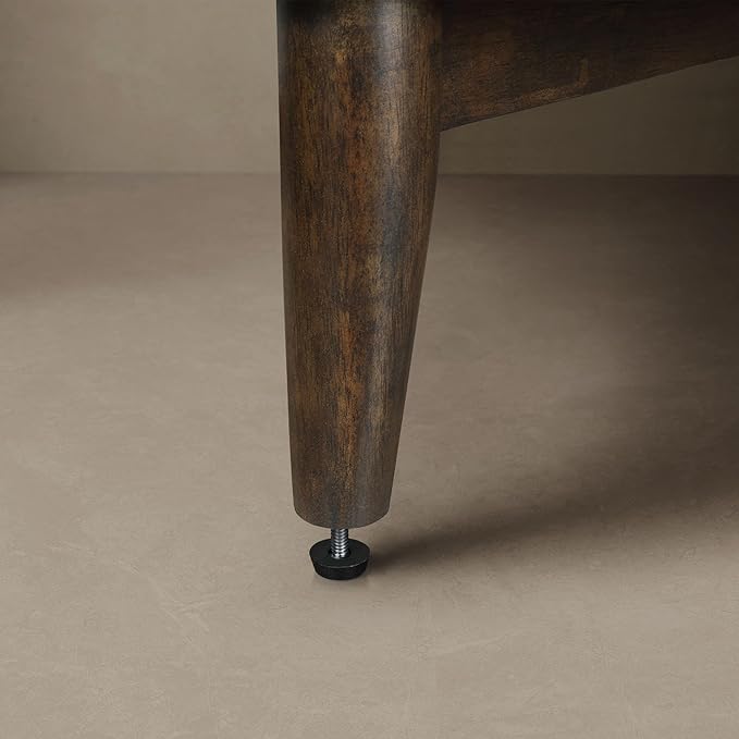 OVE Decors Indy 24 in. Undermount Single Sink Bathroom Vanity with White Engineered Marble Top, Dark Walnut