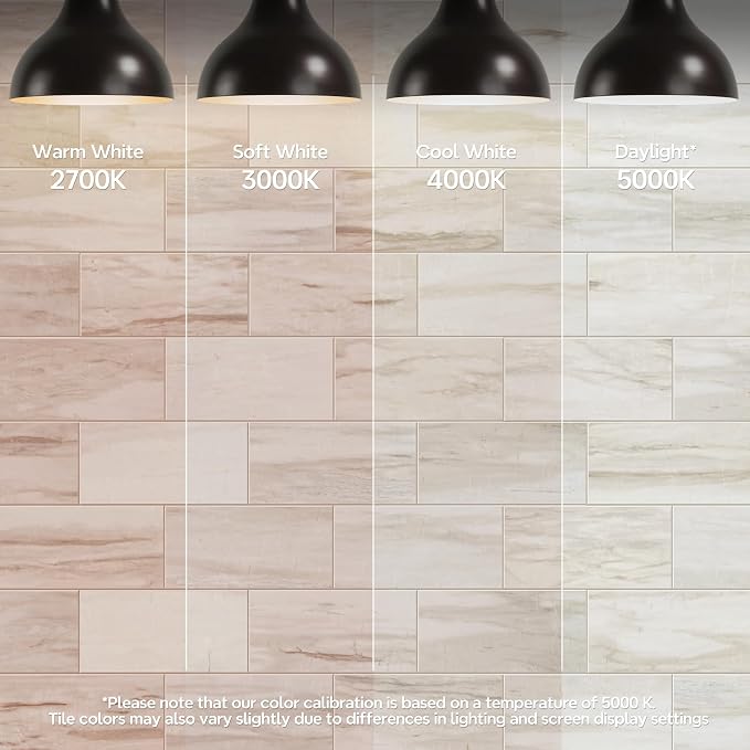 Vamos Tile 100-Piece Glossy Wooden Marble Grain Peel and Stick Backsplash Tile,3''x6'' PVC Subway Tile with White Grout, Stick on Backsplash for Kitchen/Bathroom/Fireplace