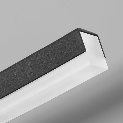 PRESDE 24" LED Bathroom Vanity Light, Modern Black Wall Bar Fixture Over Mirror Dimmable 3CCT