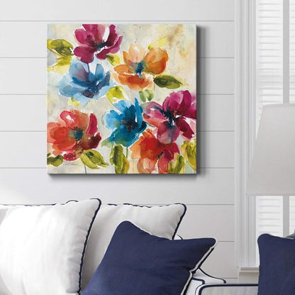 Renditions Gallery Color My World Wall Art, Premium Gallery Wrapped Canvas Decor, Ready to Hang, 16 in H x 16 in W, Made in America Print