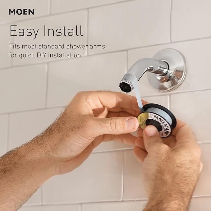 Moen 6399EP Level One-Function Eco-Performance Shower Head, Chrome
