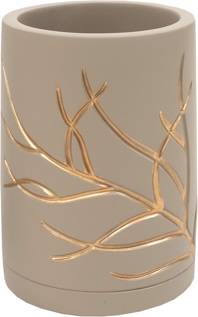 Sweet Home Collection Bathroom Accessories Sets Unique Collections Modern Classic Contemporary Decorative Beautiful Designs Bath Shower Tub Décor, Tumbler, Branches(Pack of 1)