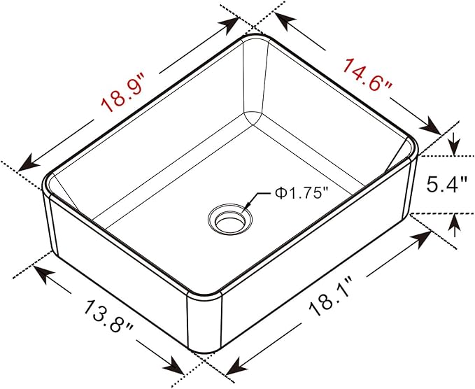 60" Double Vanity (2 * 24" Vanity,2* Porcelain Vessel Basin Sink,1 * 12" Side Cabinets),Double Bathroom Vanity Top with Porcelain White Sink, Faucet Drain Parts Include,Mirror Not Included