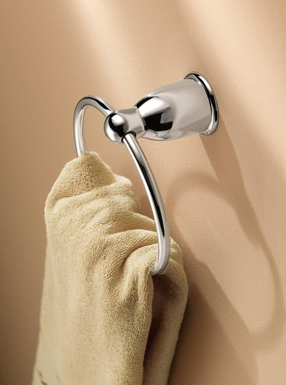 Moen YB8086BC Mason Towel Ring, Brushed Chrome