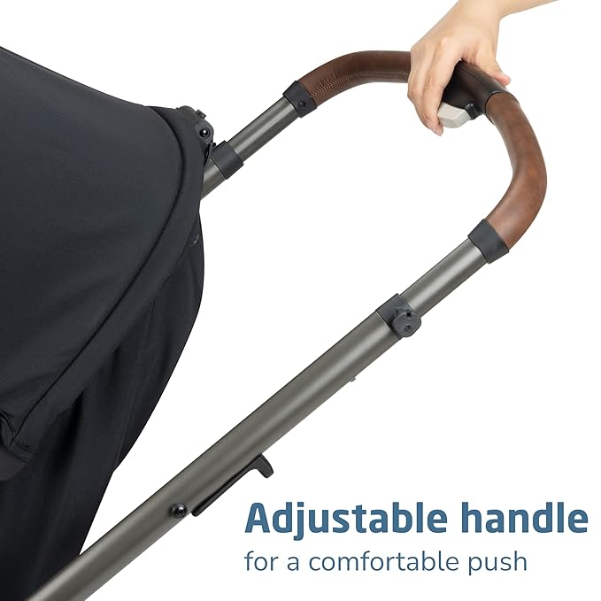 Maxi-Cosi Zelia 2 Luxe 5-in-1 Modular Travel System, Onyx Sand