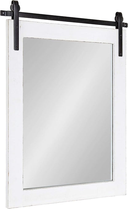 Kate and Laurel Cates Farmhouse Wall Mirror