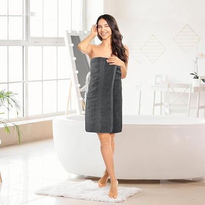 Utopia Towels 16 Pack Premium Bath Towels Set, 27 by 54 Inches, 100% Ring Spun Cotton 600GSM, Lightweight and Highly Absorbent Quick Drying Towels, Perfect for Daily Use, Grey