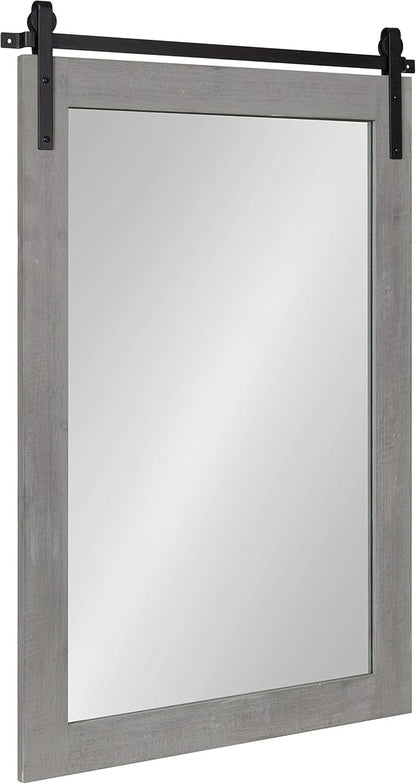 Kate and Laurel Cates Farmhouse Wall Mirror