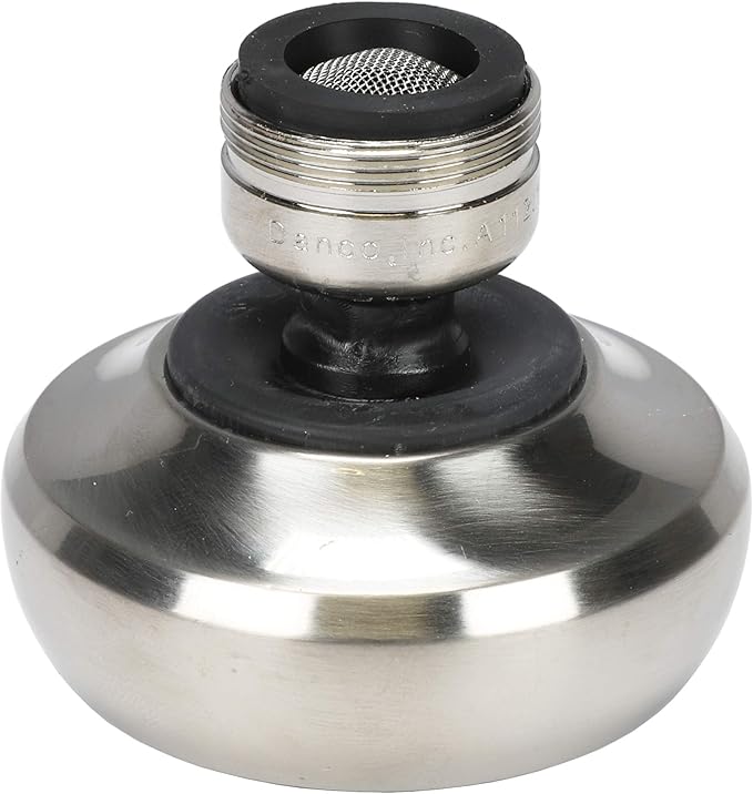 DANCO COMPANY 9D000010502 1.5 GPM Brushed Nickel Dual-Thread Premium Swivel Sprayrator