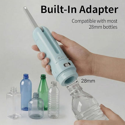 Portable Bidet for Travel,Personal Hygiene Sprayer Bottle for Women Men | Mobile Bidet Portable for Toilet,Electric Handheld High-Pressure Foldable USB-C Battery-Powered