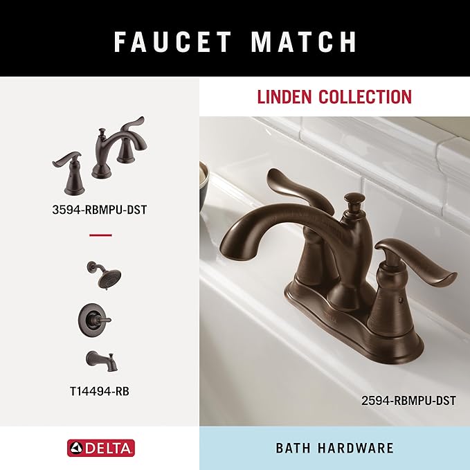 Delta Linden (1-Pack) Towel Hooks Venetian Bronze Double Bathroom J Hooks Wall Mounted for Robes & Towels Hand Towel Hook Holder Kitchen, Bathroom Accessories 79435-RB