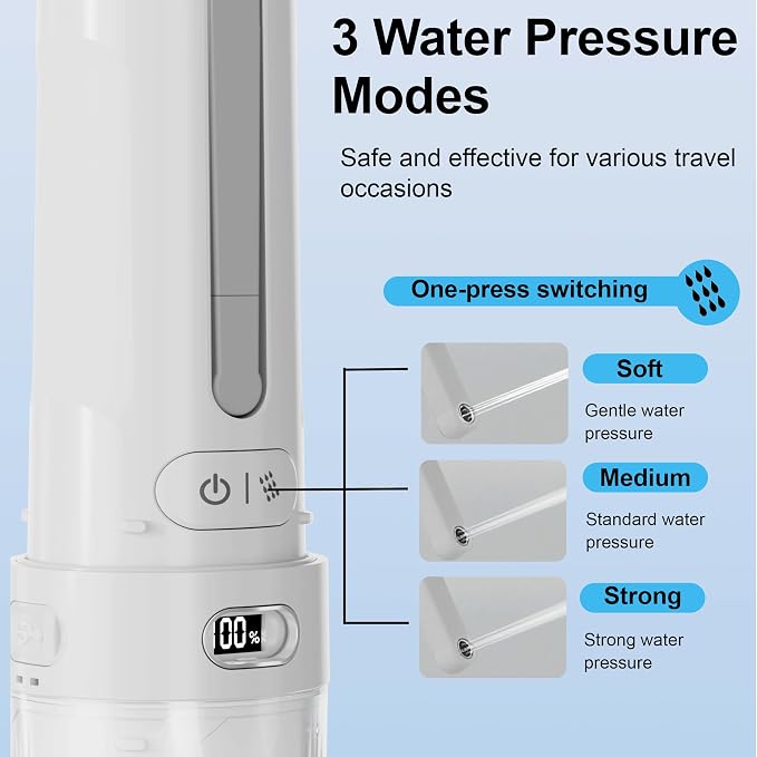 Electric Portable Bidet for Bathroom & Home Daily Use, White