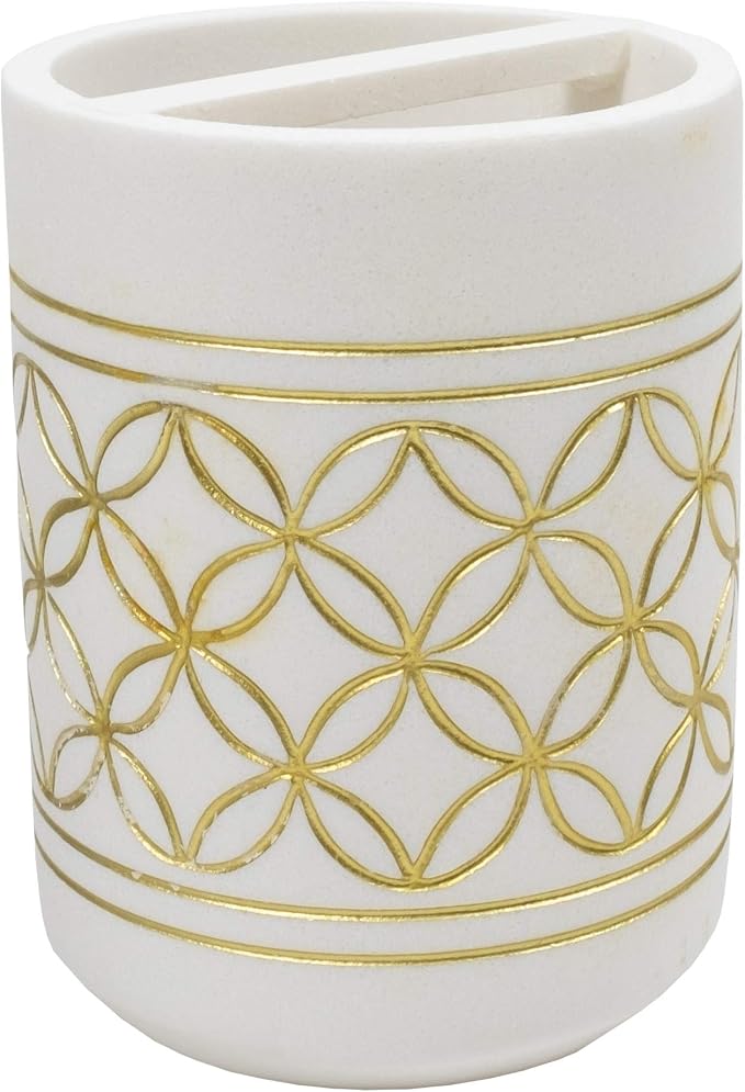 Sweet Home Collection Bathroom Accessories Sets Unique Collections Modern Classic Contemporary Decorative Beautiful Designs Bath Shower Tub Décor, Toothbrush Holder(Pack of 1)
