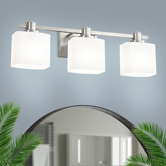 Vanity Light Fixture (Brushed Nickel, 24 inches)