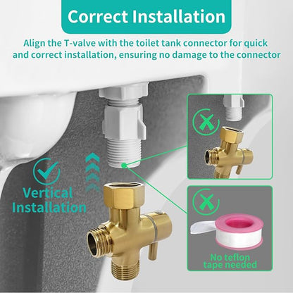 BARROCK Bidet Sprayer for Toilet, Handheld Jet Spray for Existing Toilets with Bidet Hose, Adjustable Water Pressure Muslim Shower, Stainless Steel Cloth Diaper/Feminine Wash Sprayer Brushed Gold