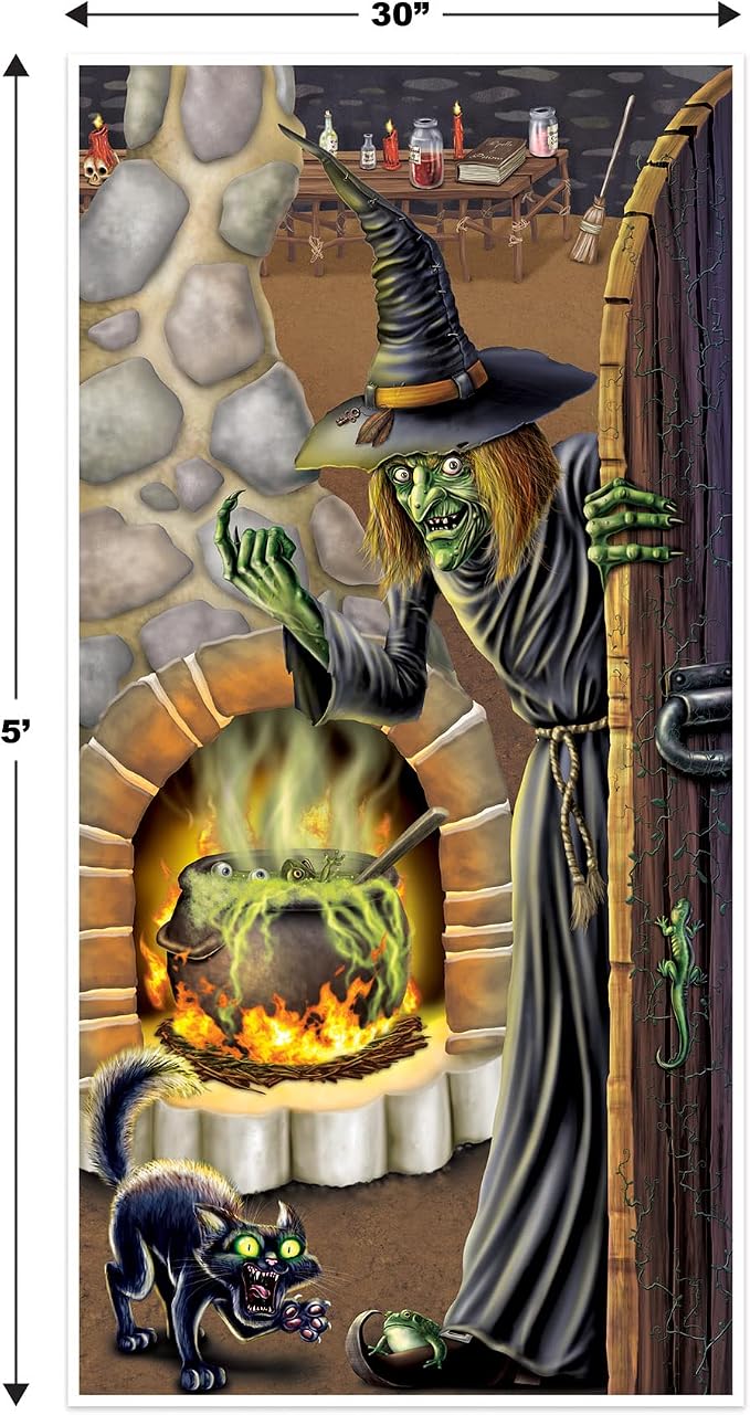 Beistle Witch Brew Door Cover