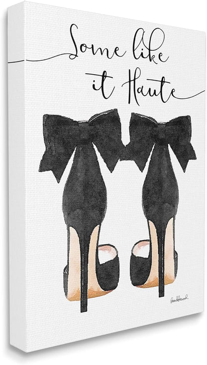 Fashion Still Life Cityscape, 24 x 30 Inch Canvas Wall Art | Stupell Industries · By Amanda Greenwood · Ready to hang · Fashion decor for home or office · Made in USA