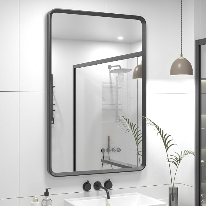24x36 LED Bathroom Mirror with Lights | Dimmable, Backlit and Front Lighted Mirror, Anti-Fog, Shatterproof, Memory, ETL Listed (Horizontal/Vertical)